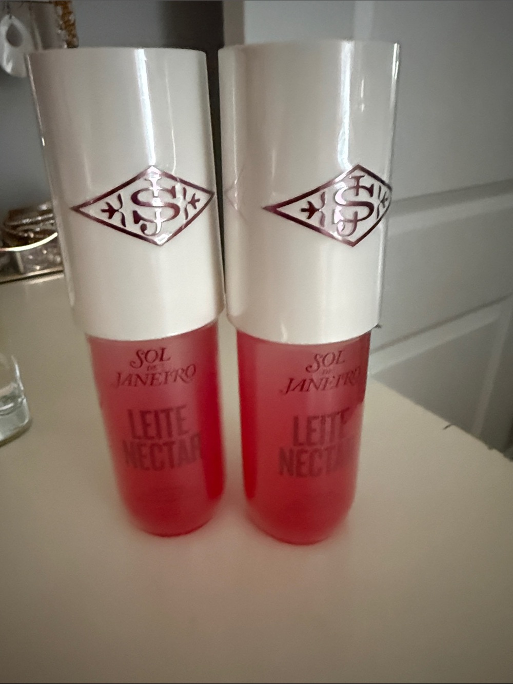 Sol de Janeiro Leite Nectar Lip & Cheek Tint — Pink and White
